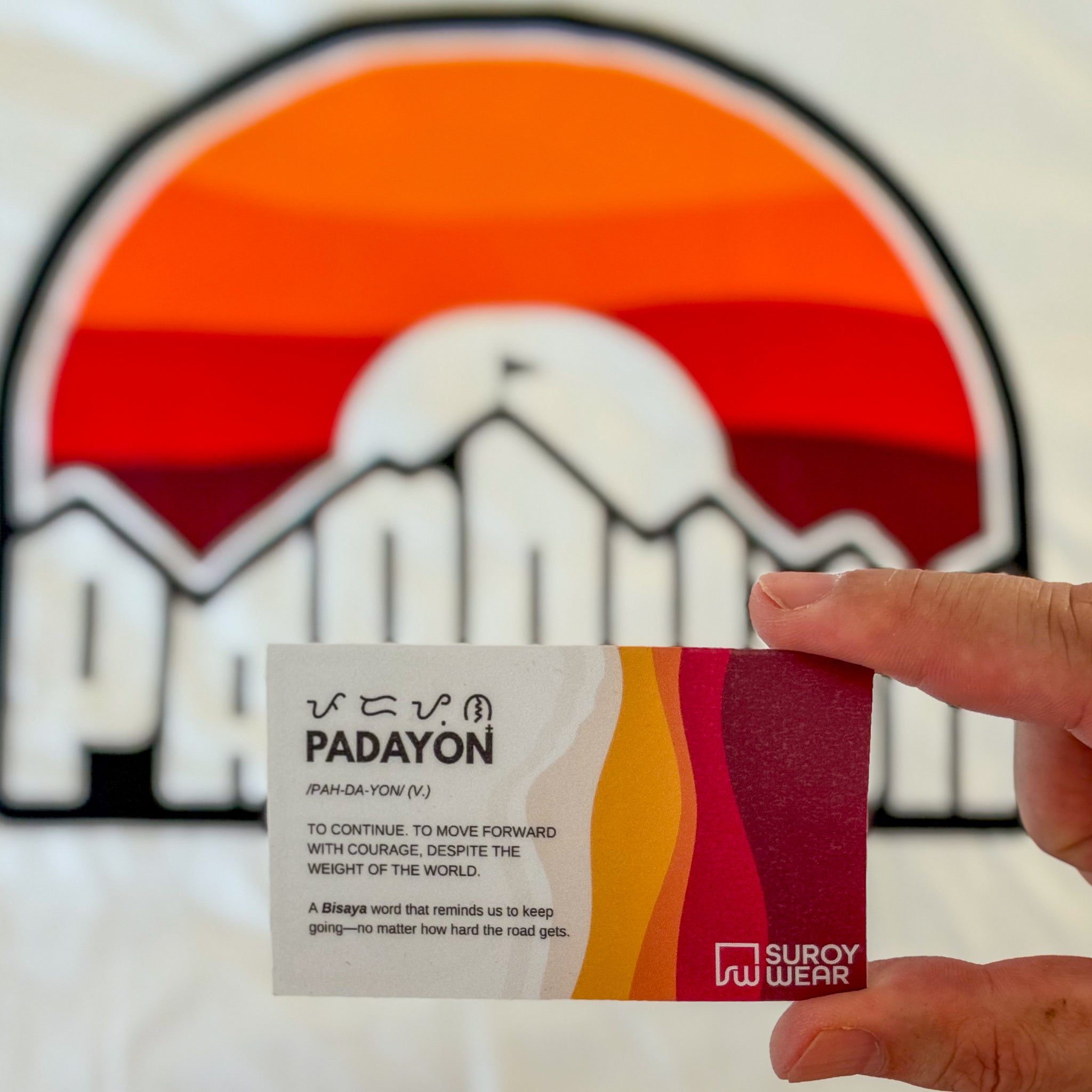 Padayon Shirt - Statement Series