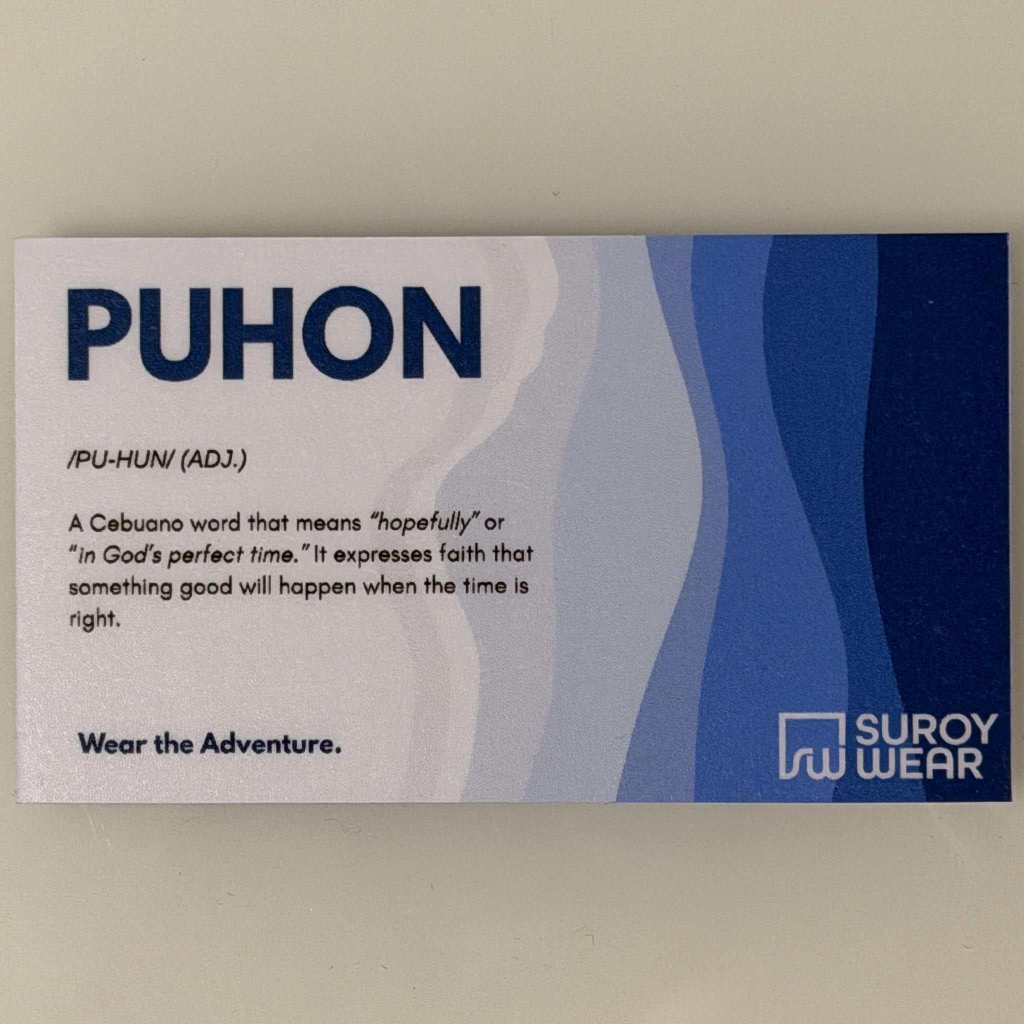 Puhon Shirt - Statement Series