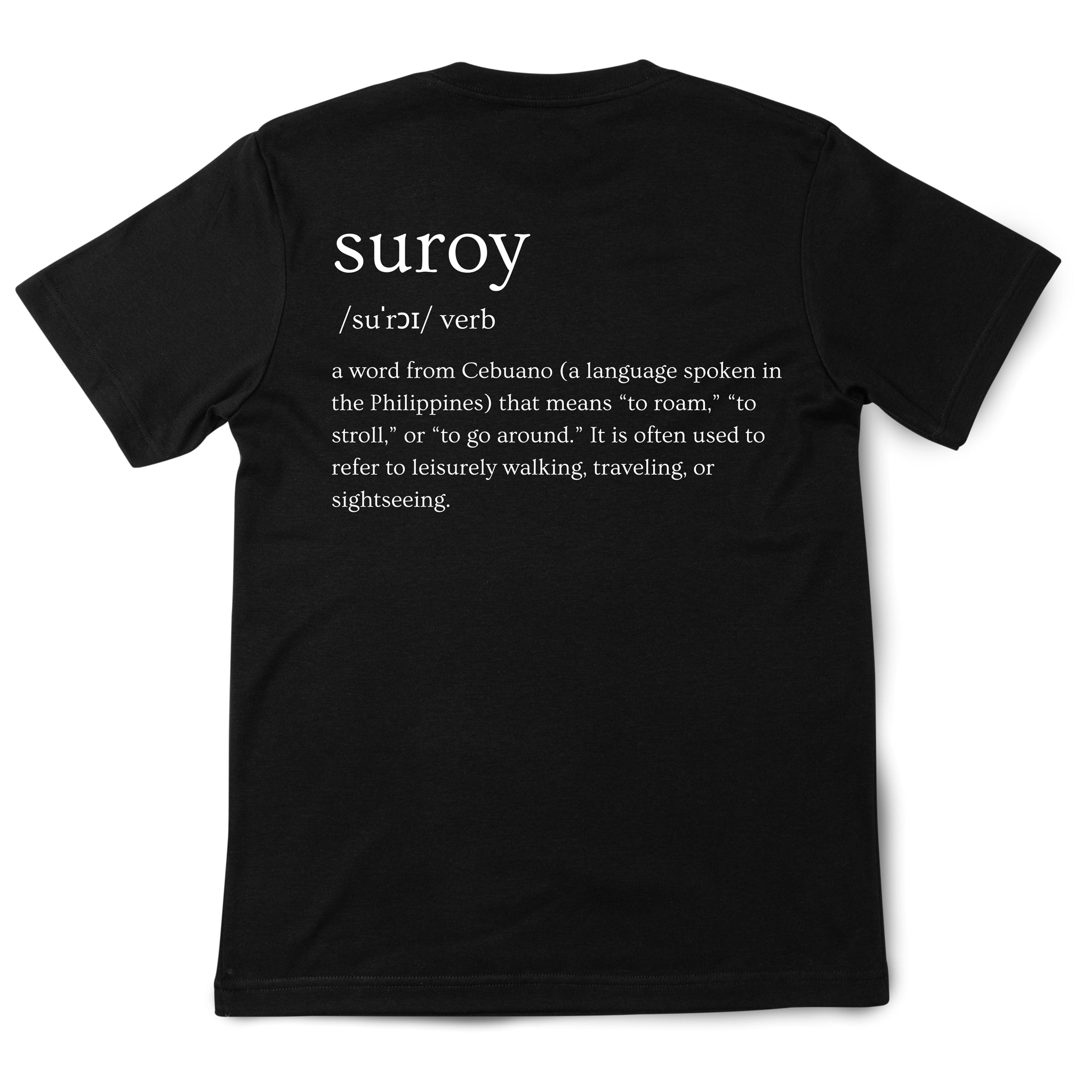 Suroy Definition Tee - Statement Series